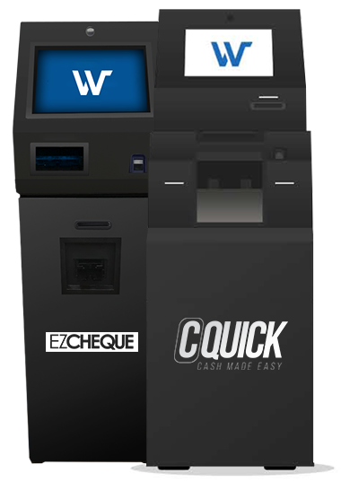 Cheque Deposit Machine 12 cheque and cash