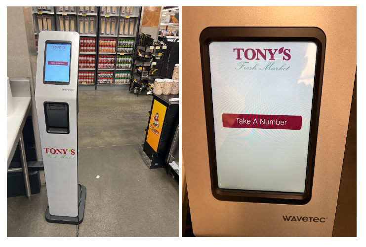 tony's meat queue system