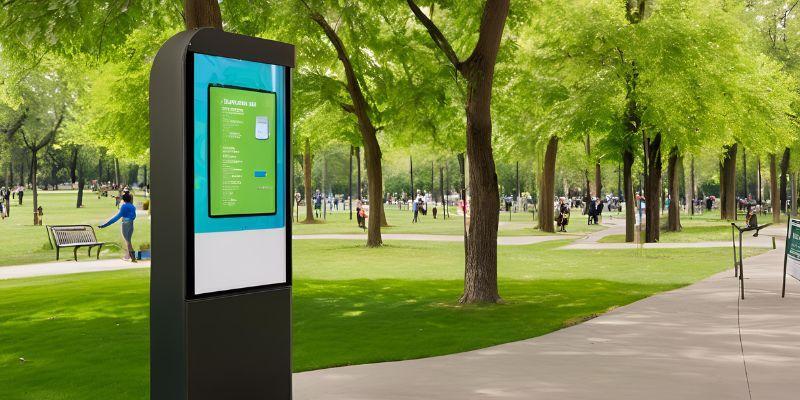 digital-interactive-kiosk-in-a-public-park