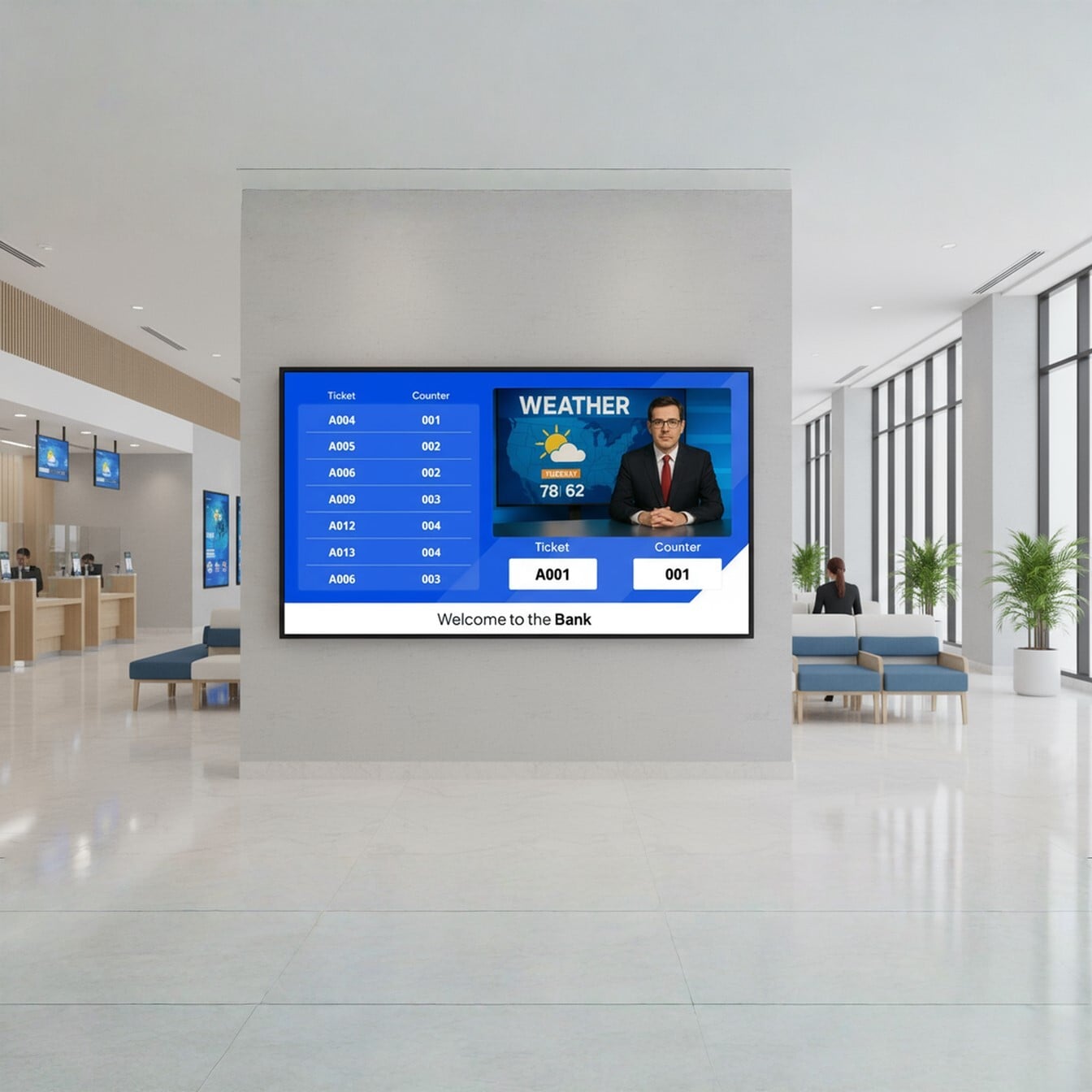 Banque 8 Bank signage