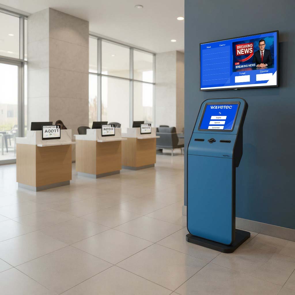 dmv queuing system wavetec queue management system