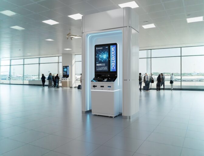 airport kiosk wavetec
