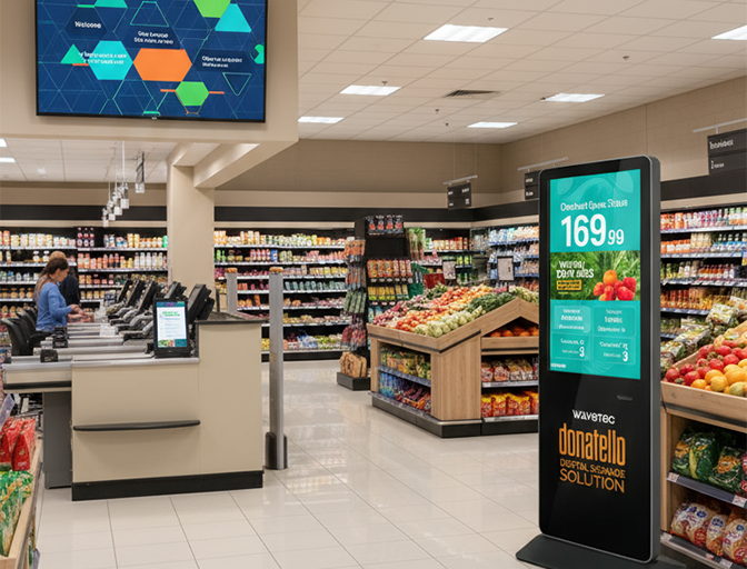 wavetec retail signage