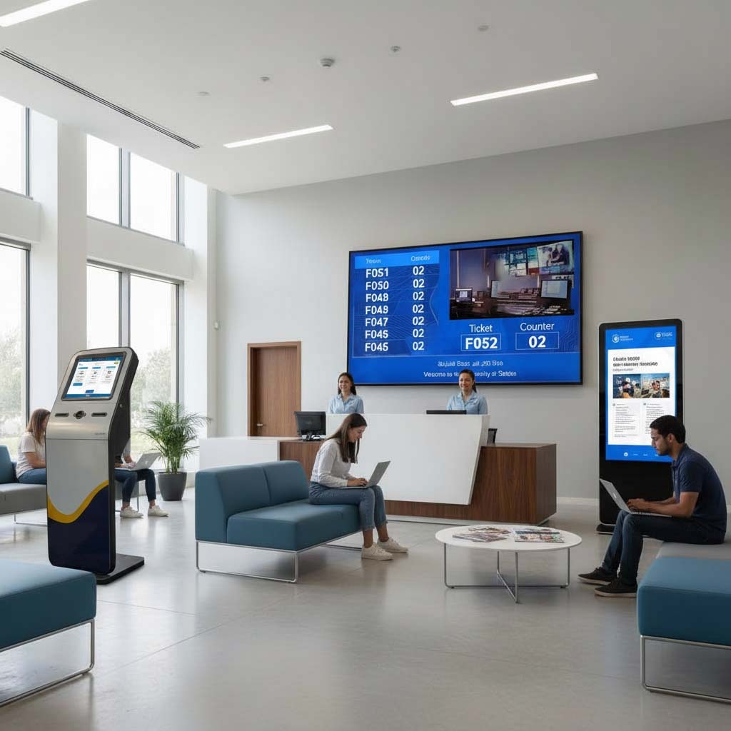 university queue management system wavetec