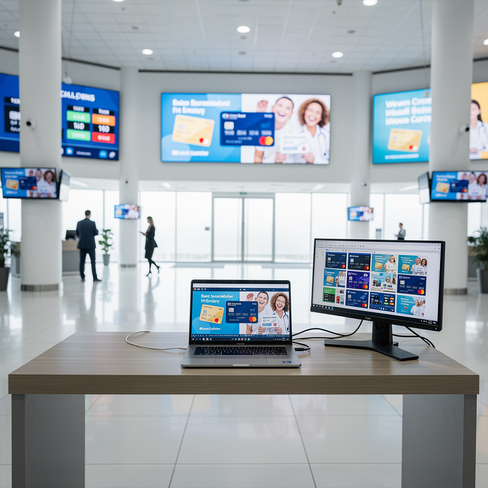 Digital signage software bank wavetec donatello