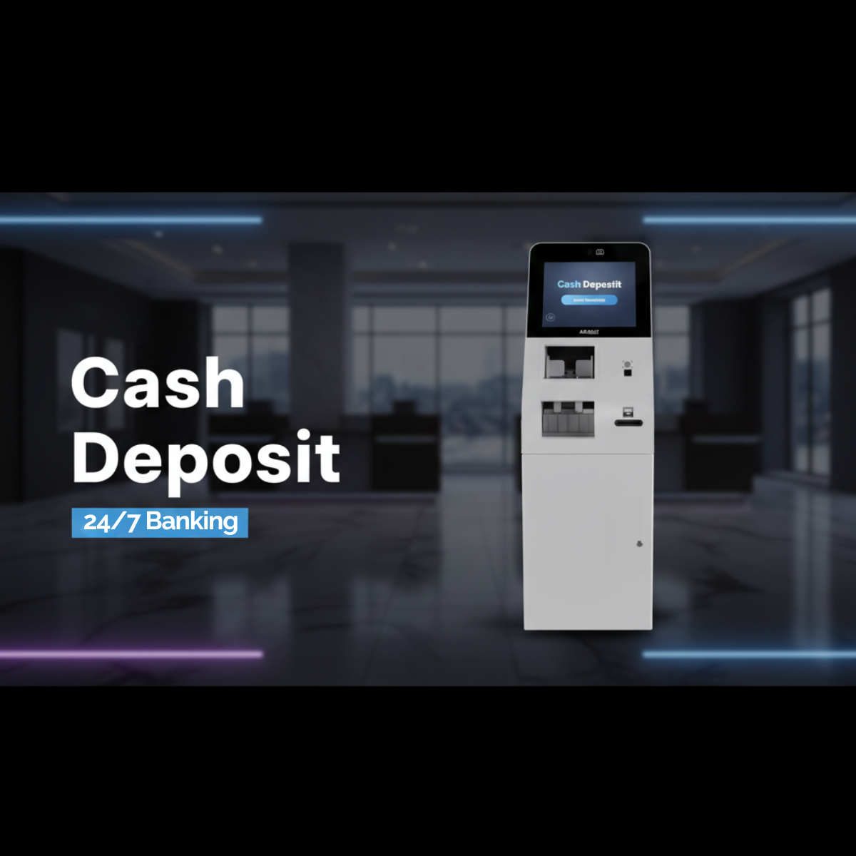 Cash Deposit Machine CDM – Cquick 9 Envato Images