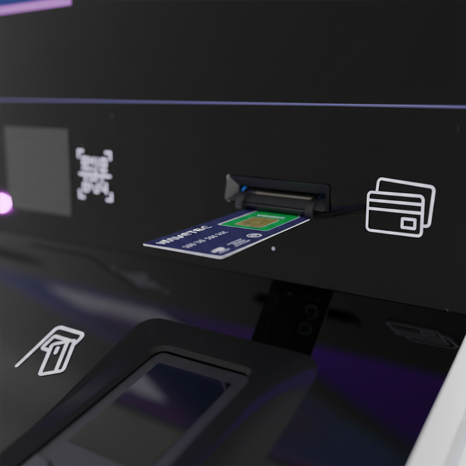 card issuance wavetec card dispenser machine