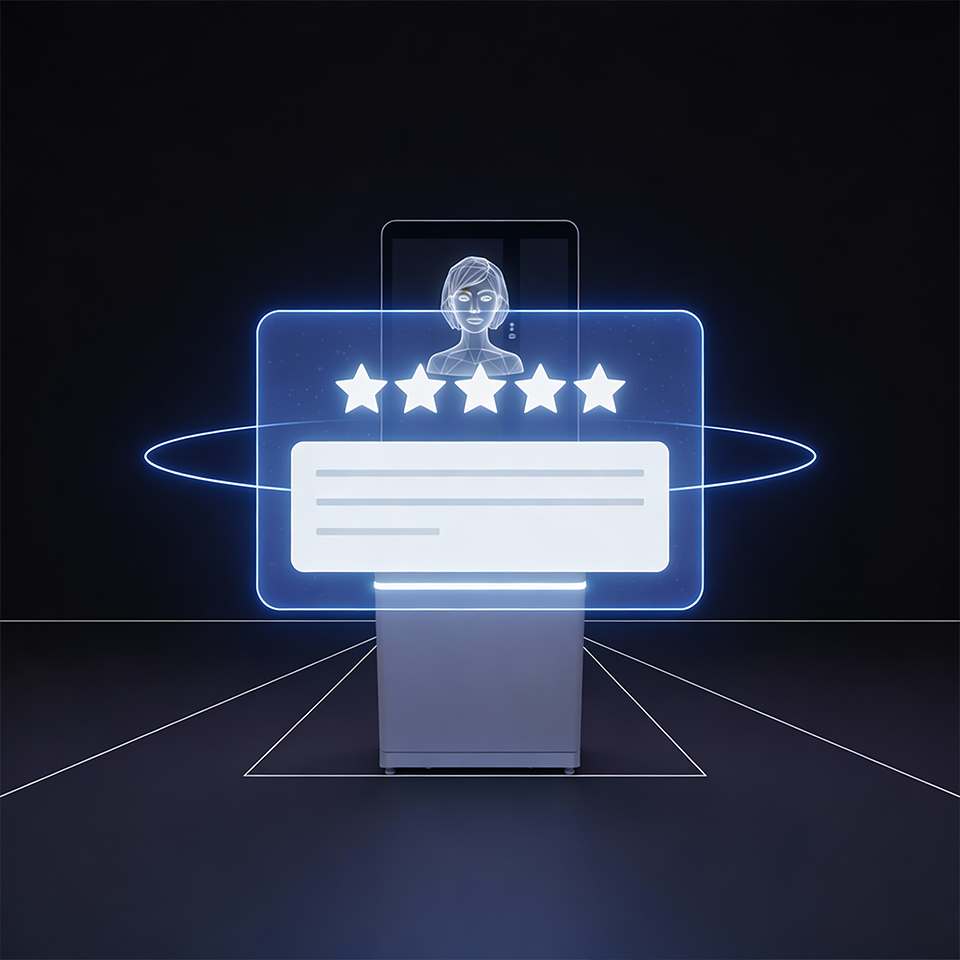 customer feedback self service kiosk