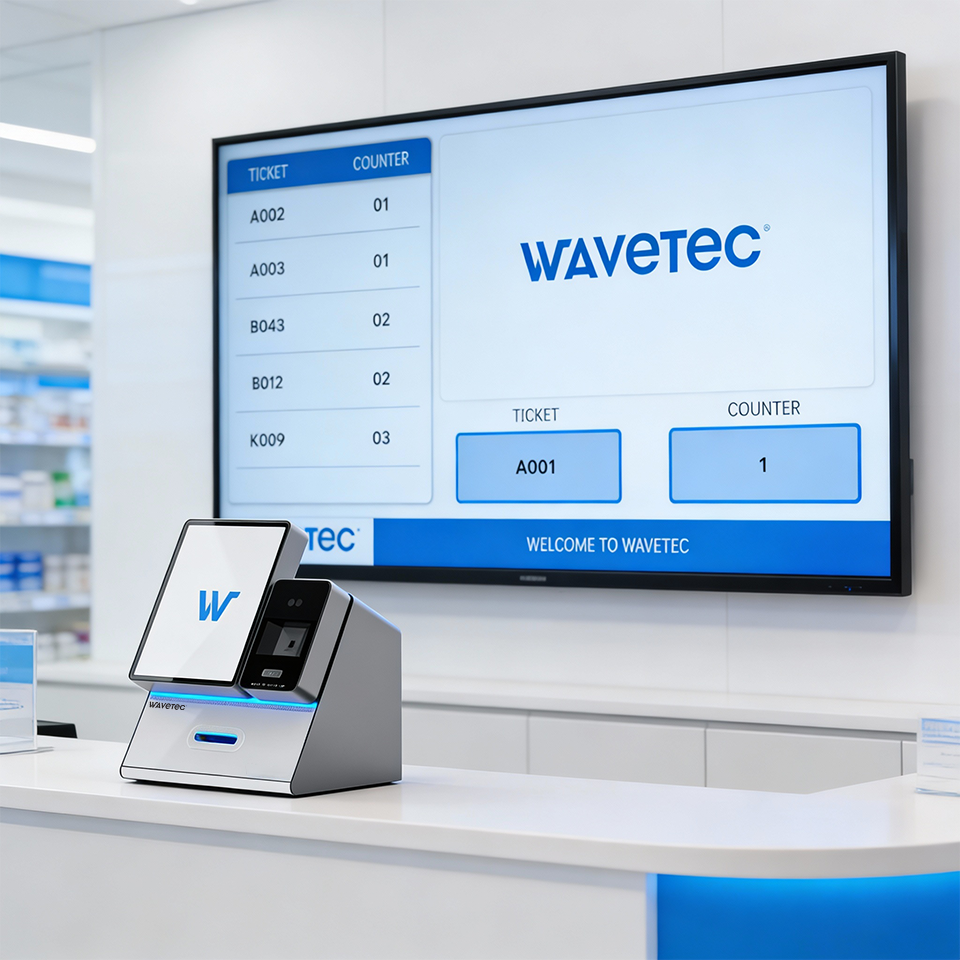 pharmacy queuing system wavetec