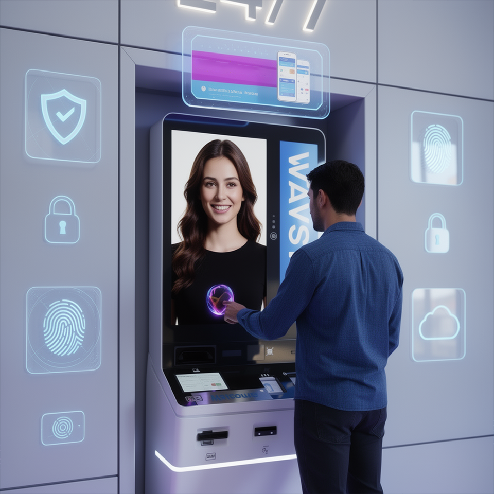 secure software self service kiosk wavetec