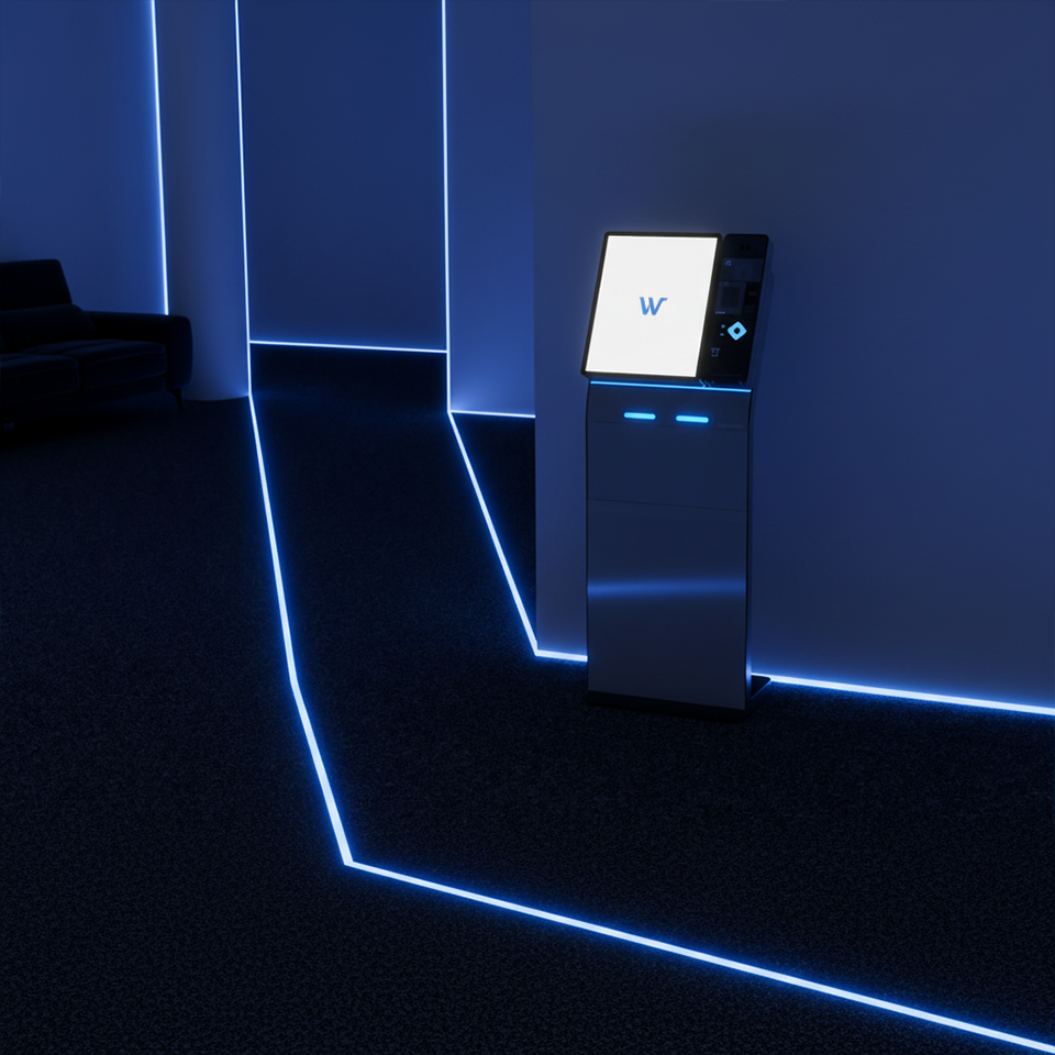 wavetec queue management kiosk 1