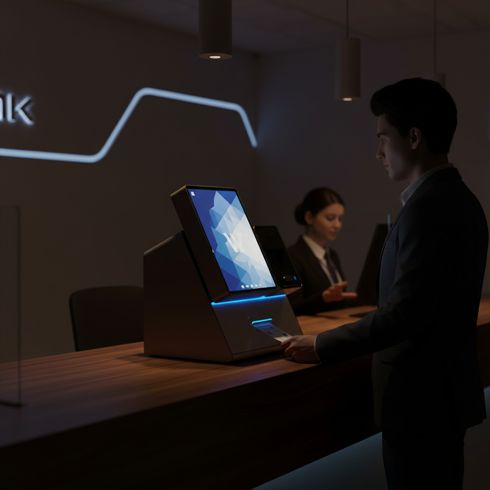 wavetec queue management kiosk 11