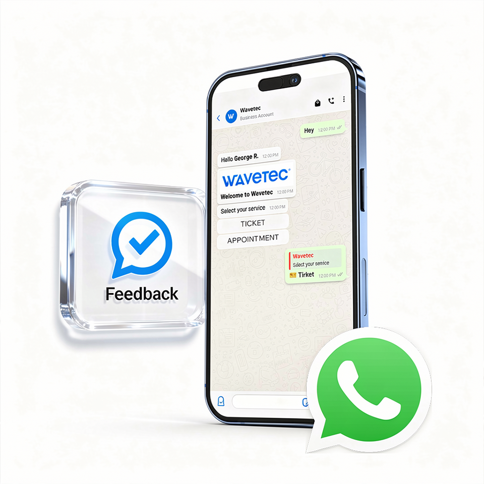 WhatsApp Virtual Queuing Solution 10 whatsapp queuing appointment feedback