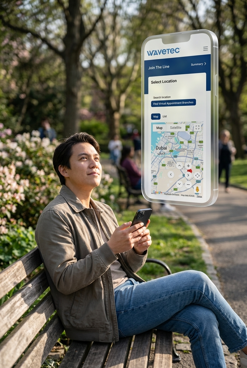 Appointment And Booking 7 wavetec queue management system virtual queuing system wavetec virtual queue management virtual Q nah Id win